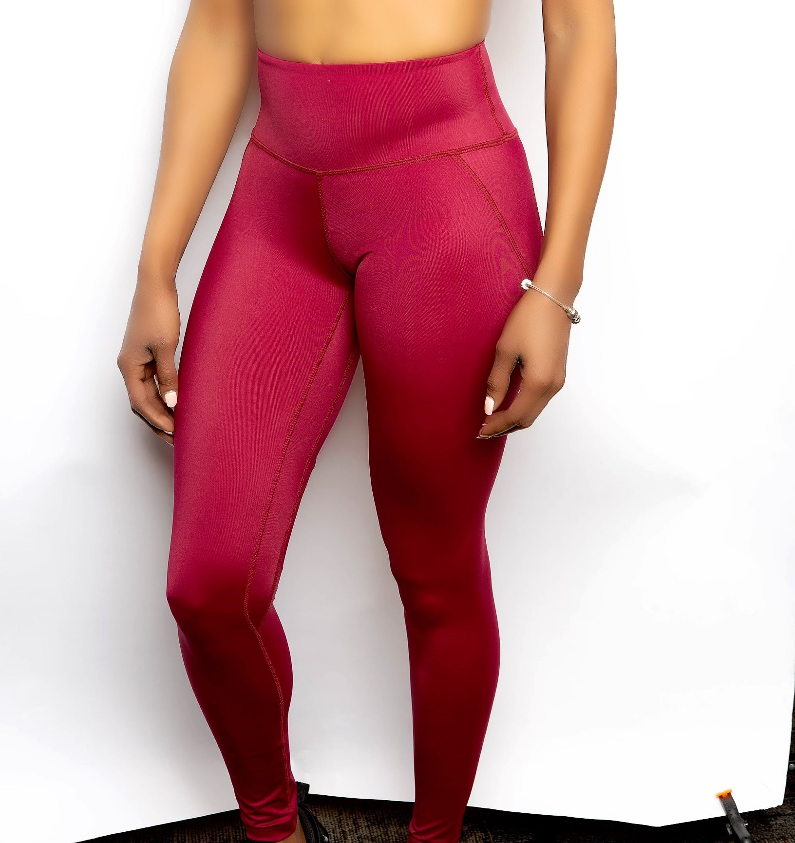 Hearts High waist Legging; Eco-friendly Recycled material; Sustainable;  Snatched; Ethical ; Msanti; – Snatched-Active